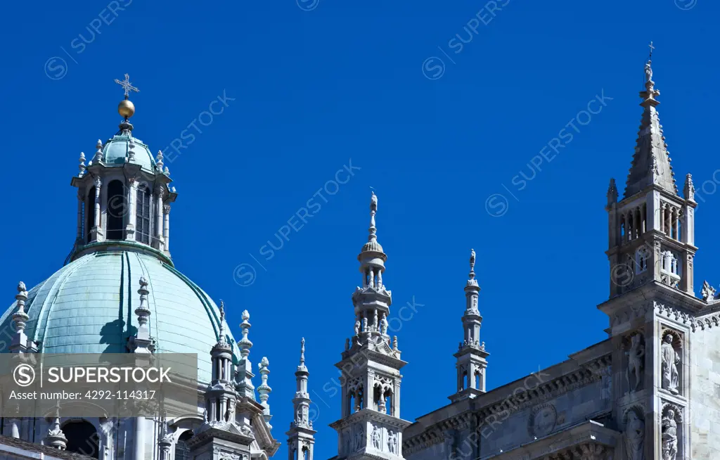 Italy, Lombardy, Como, the Duomo cathedral