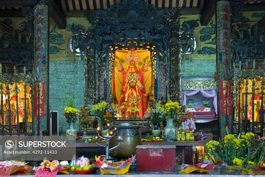 Asia, Vietnam, Ho Chi Minh City, Tin Hao temple