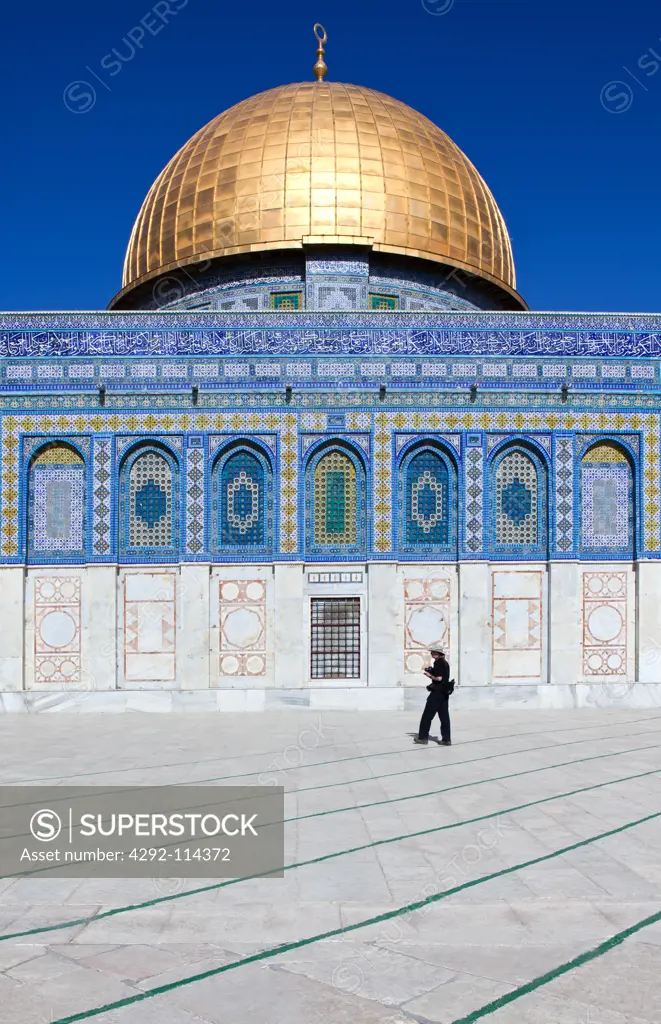 Israel, Jerusalem, the Dome of the Rock mosque
