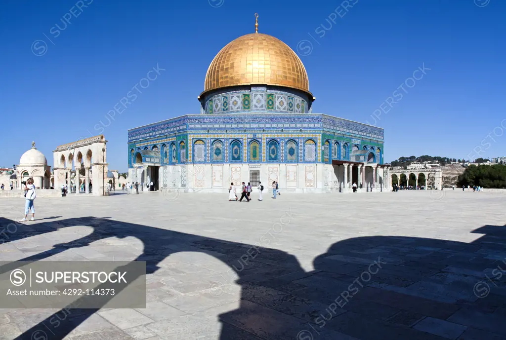 Israel, Jerusalem, the Dome of the Rock mosque