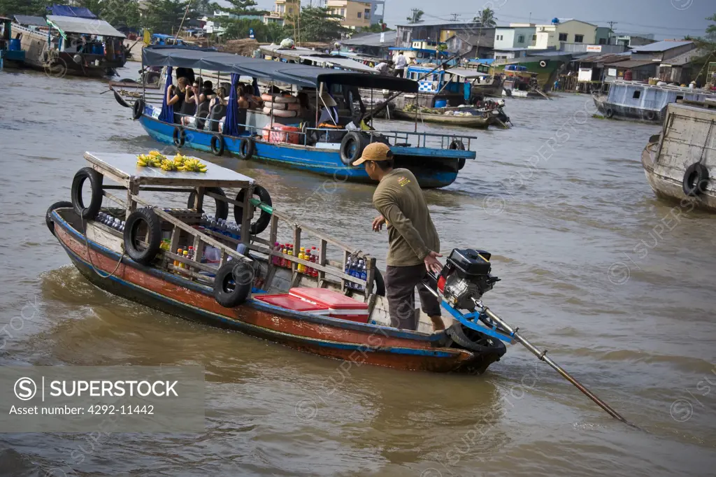 Vietnam, the Mekong river