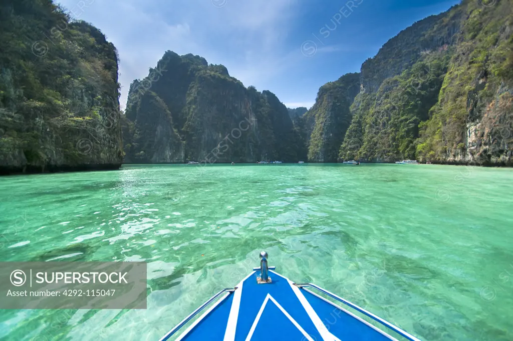 Thailand, Andaman Sea, Krabi, Phi Phi Le island
