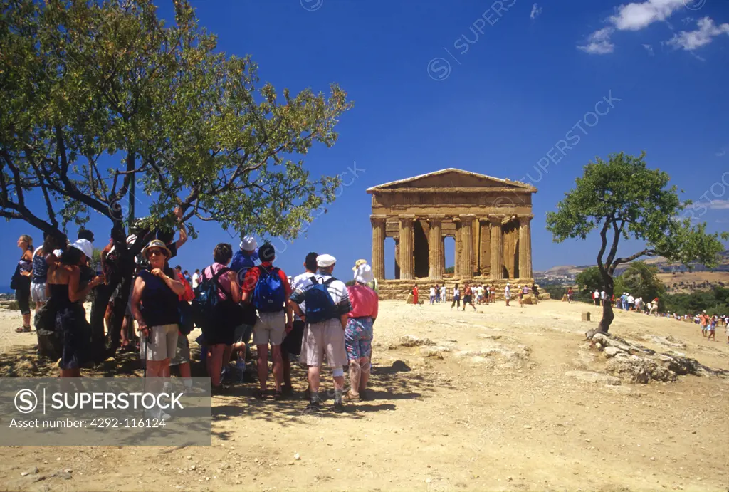Sicily, Agrigento, the Concordia temple