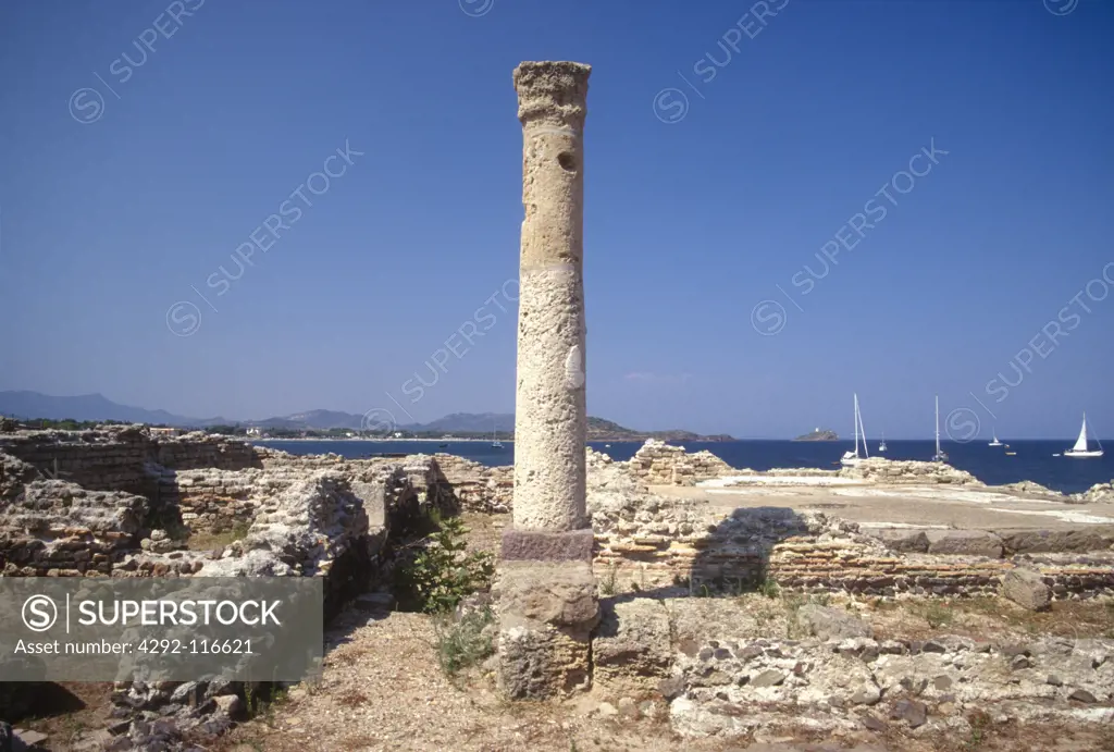Italy, Sardinia, Nora,the ruins