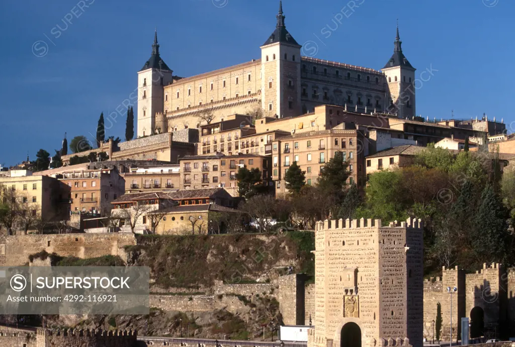 Spain, Castilla-La Mancha, Toledo, The Alcazar