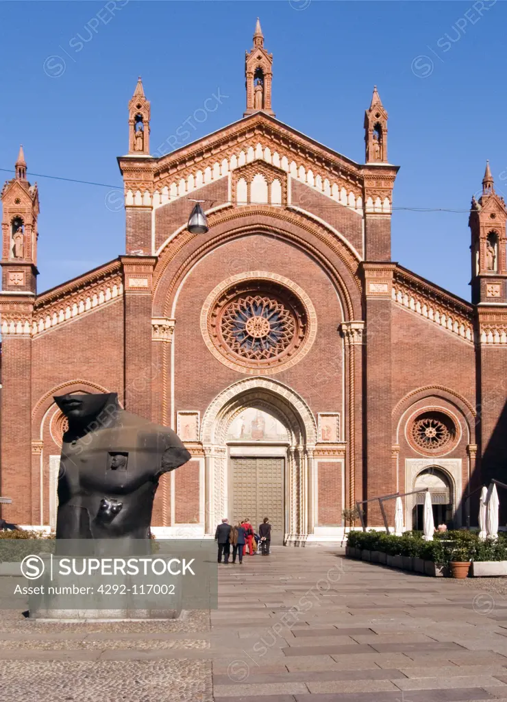 Italy, Lombardy, Milan, Santa Maria del Carmine church