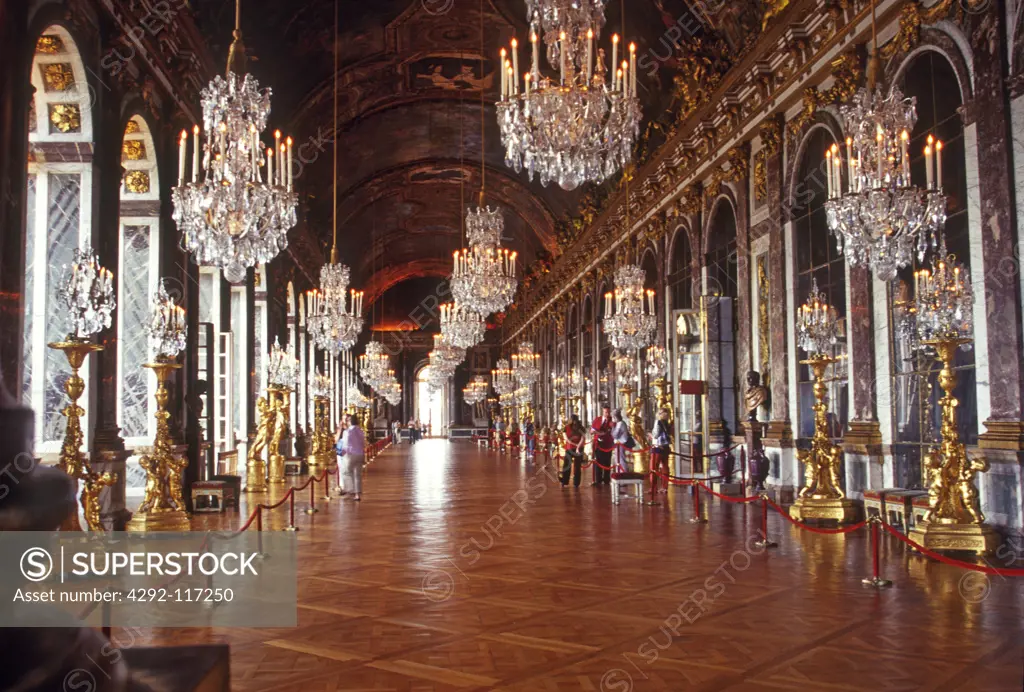 France, Versailles, Interior.