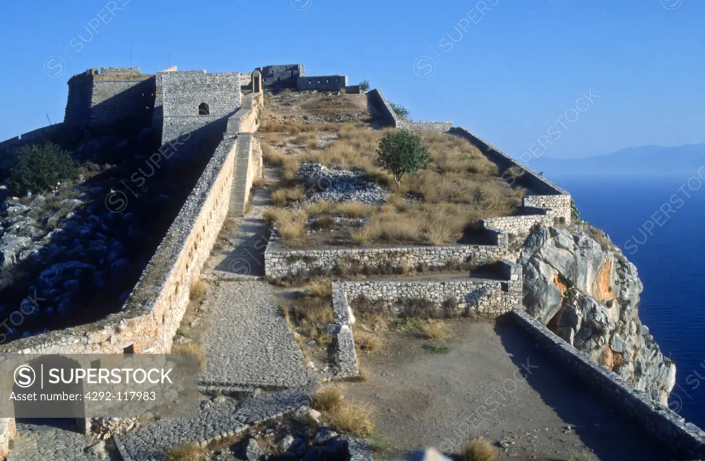 Greece, Nauplia, the fortress