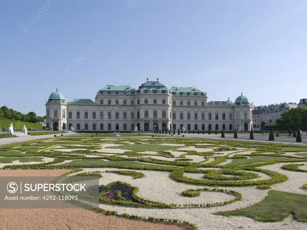 Belvedere Castle, Belvedere, Vienna, Austria, Wien