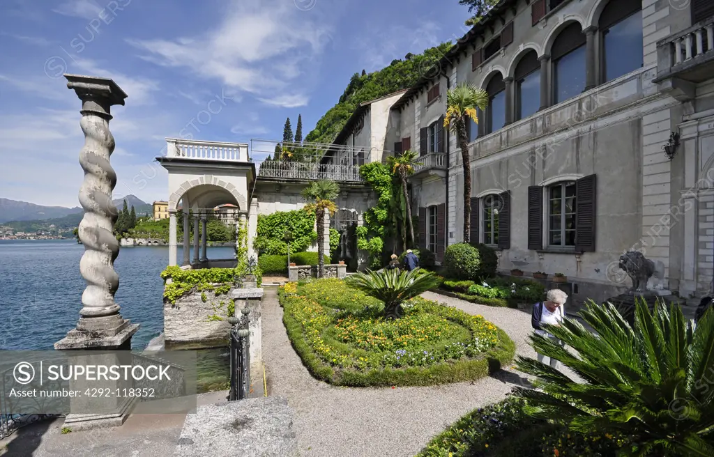 Italy, Lombardy, Lake Como, Varenna, Villa Monastero, garden