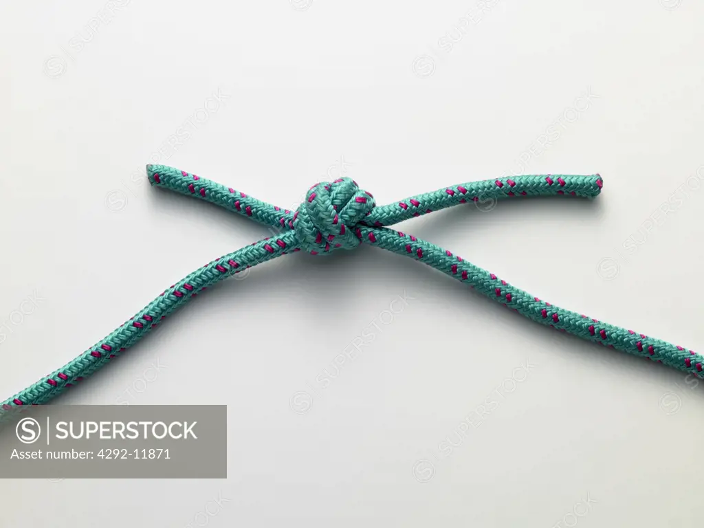 Rope with knots still life