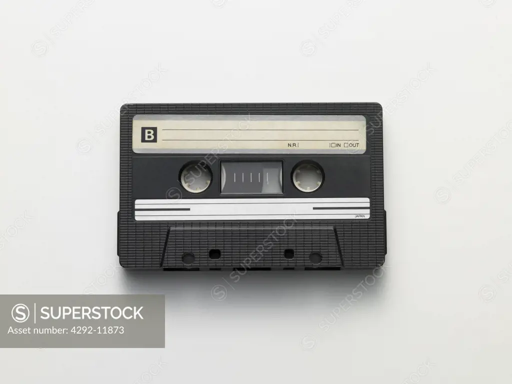 Tape recorder cassette still life