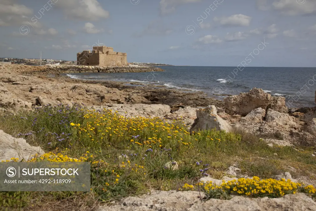Cyprus, Kato Paphos, Castle