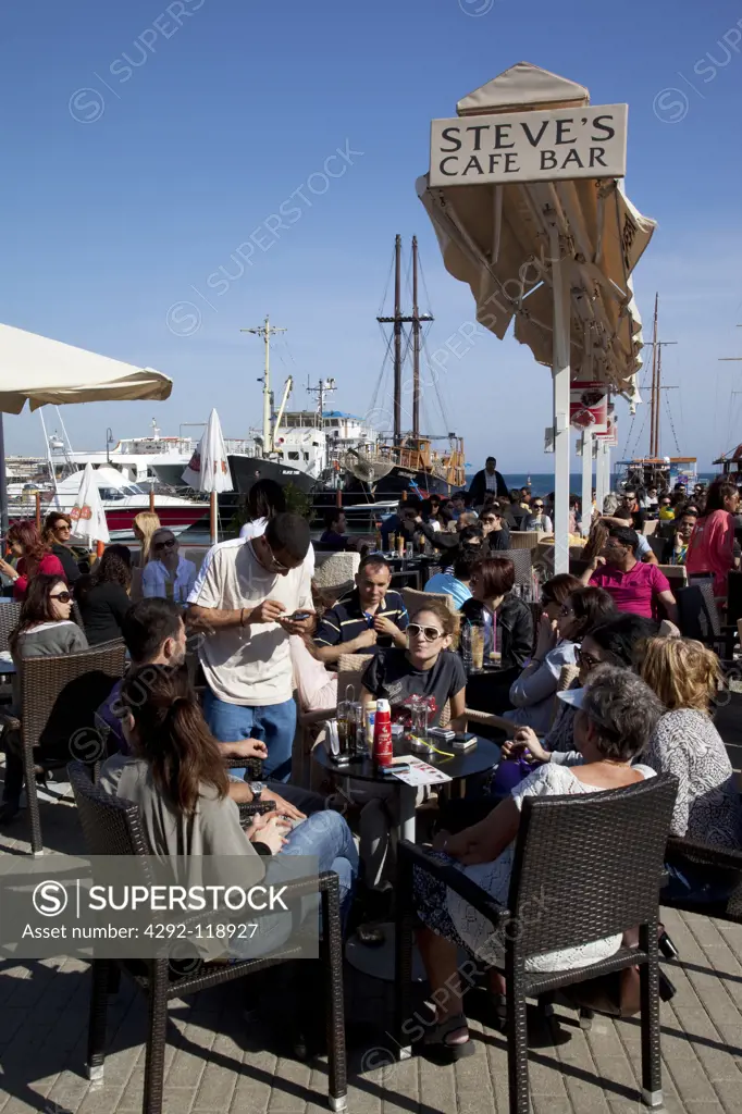 Cyprus, Kato Paphos, Harbour Restaurant