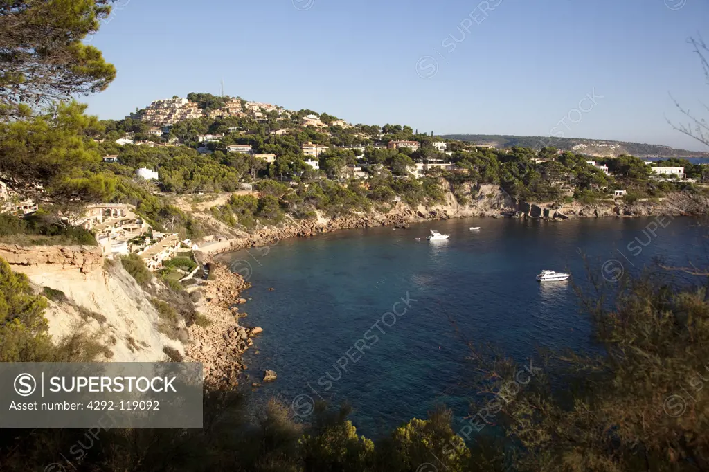 Spain, Balearic Islands, Majorca, Santa Ponsa Bay
