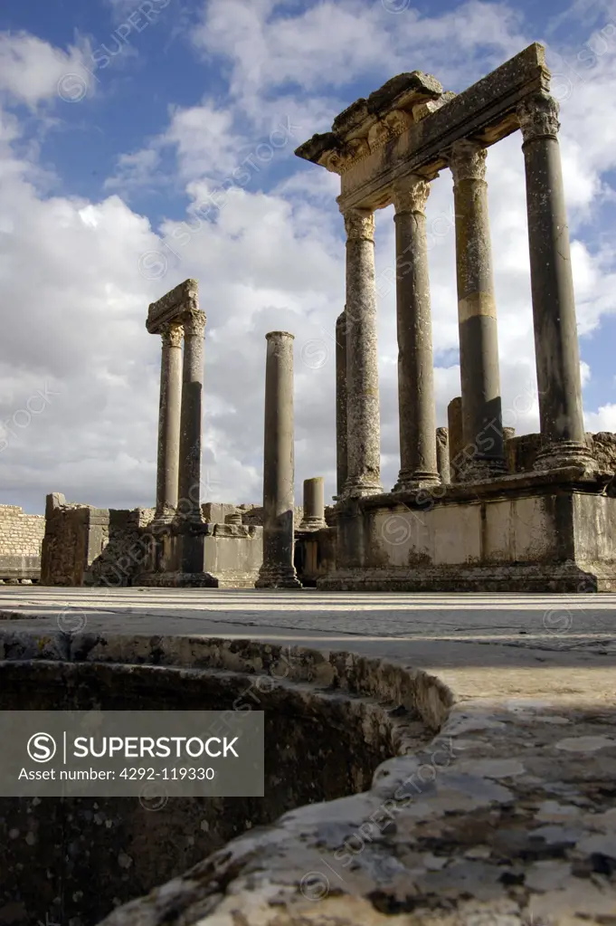 Tunisa, Bulla Regia, roman ruins