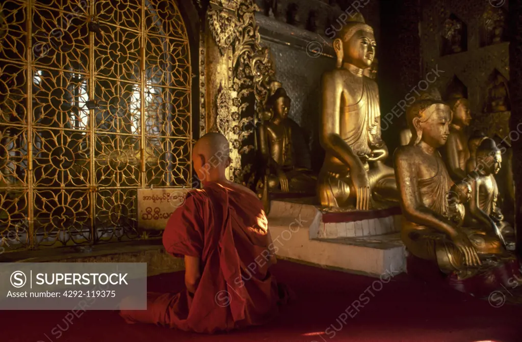 Asia, Burma, Yangon, Shwedagon Pagoda