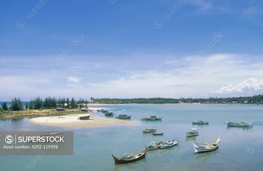 Malaysia, Marang, Terengganu coastline
