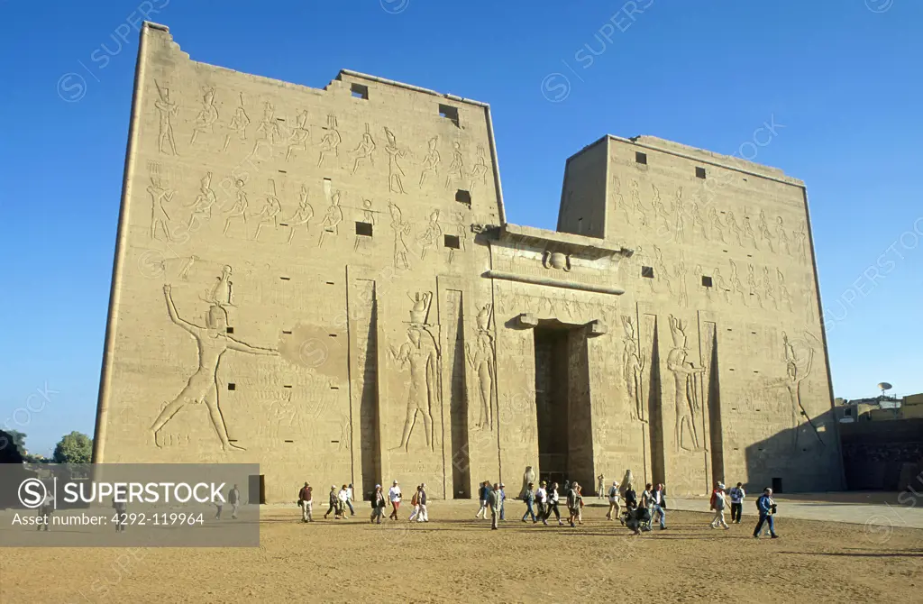 Egypt, Edfu, Horus Temple