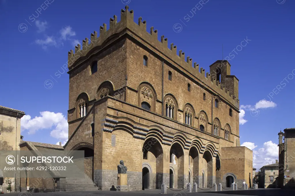 Italy, Umbria, Orvieto, Palazzo del Capitano del popolo