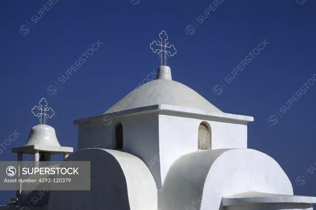 Europe, Greece , Greek Islands, Samos, Zervou, the church