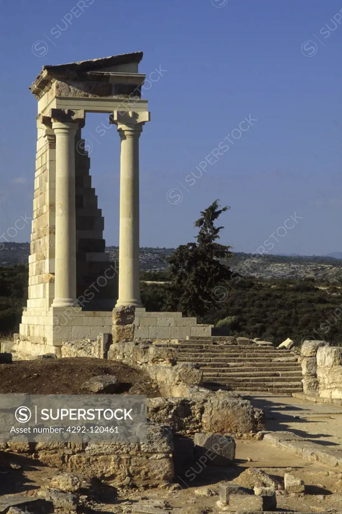 Cyprus, Curium, the ruins