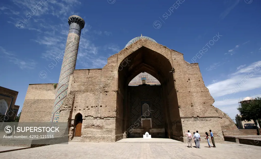 Uzbekistan, Samarkand, Gur Emir Mausoleum.