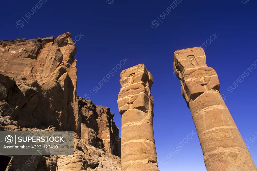 Africa, Sudan, Nubia, Jabel Barkal ruins