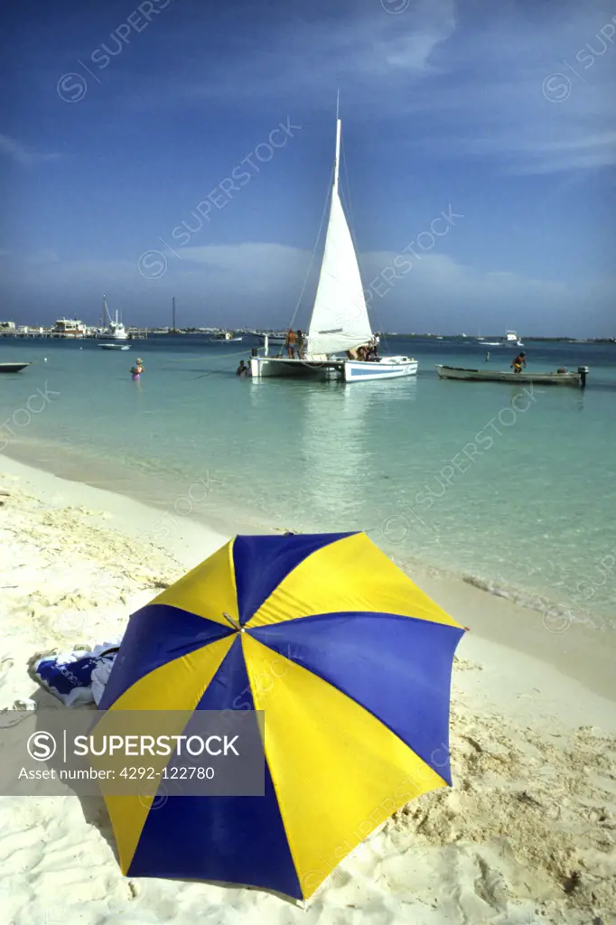 Mexico, Isla Mujeres, the beach