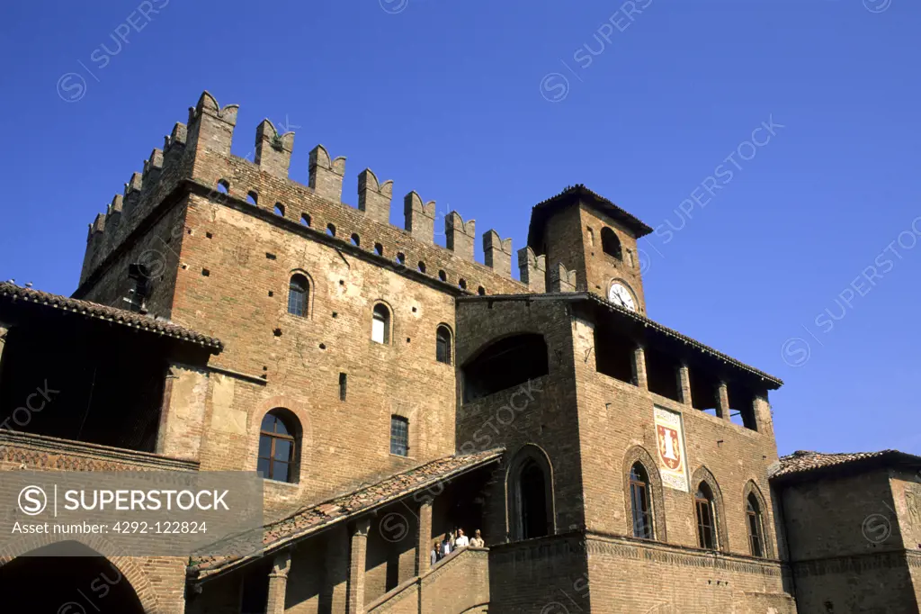 Italy,Emilia Romagna, Castell'Arquato, Palazzo del Podestà