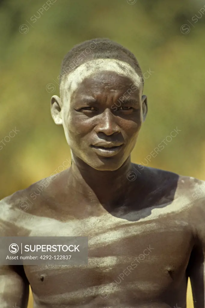 Africa, Sudan, Nubia, young man portrait