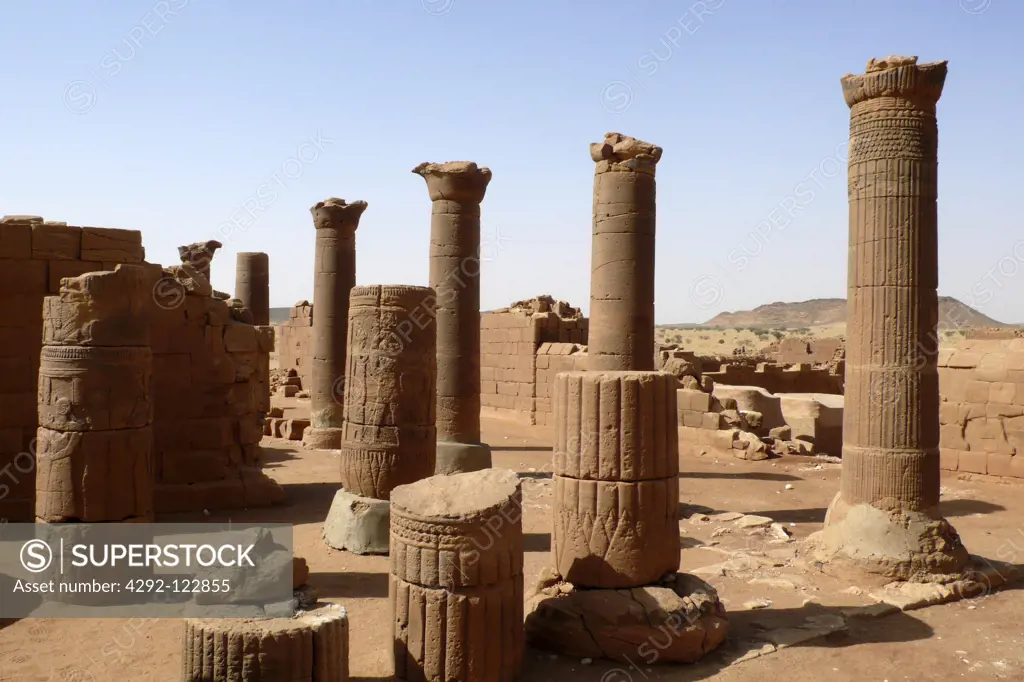 Africa, Sudan, Nubia, Musawwarat, archaelogical site