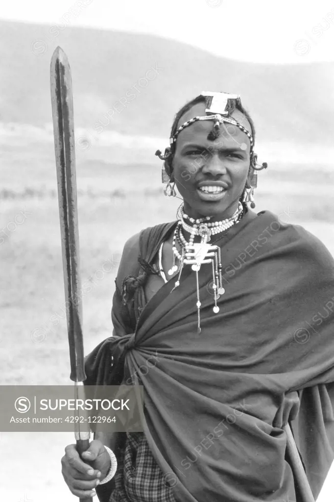 masai warriorAfrica, Kenya