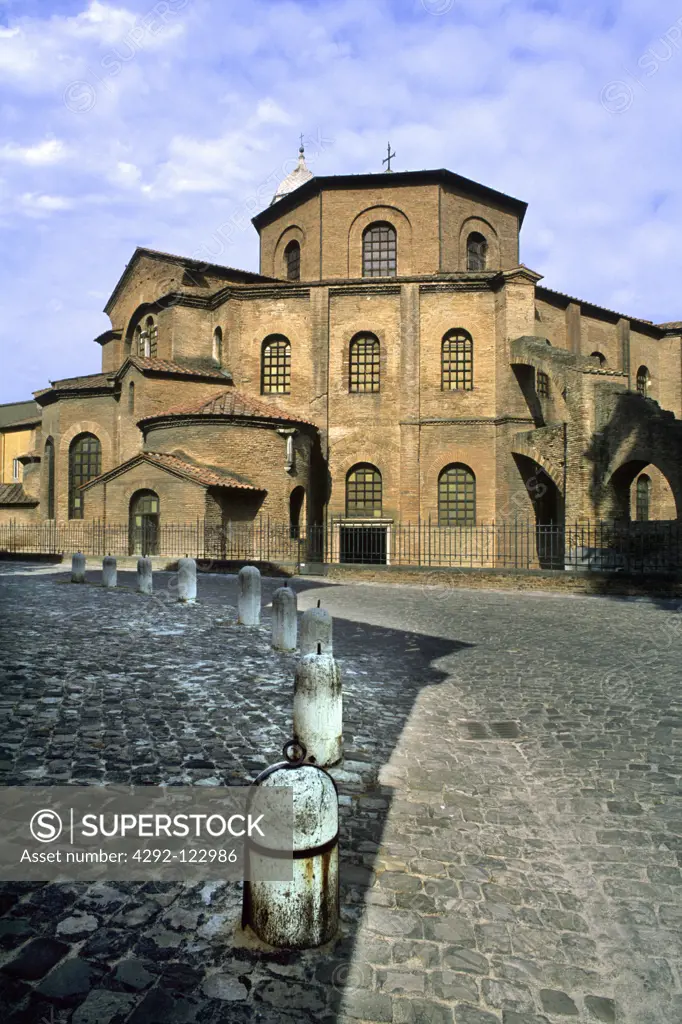 Italy, Emilia Romagna, Ravenna, San Vitale church