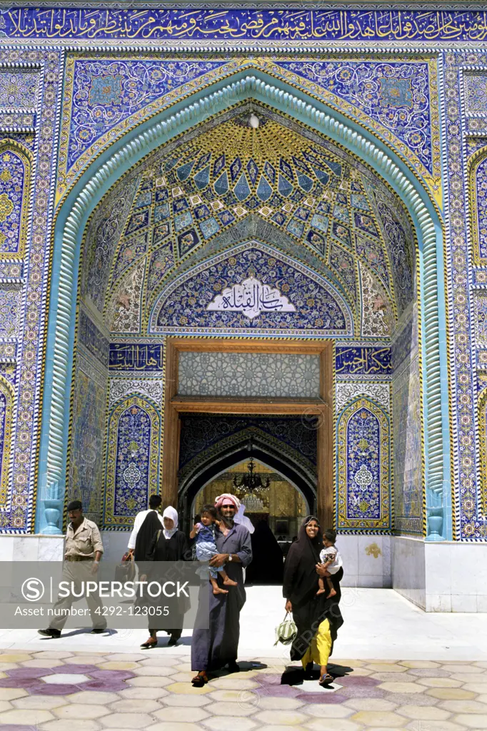 Iraq, Karbala. Abul Al Fadhil Al Ababasi Shrine
