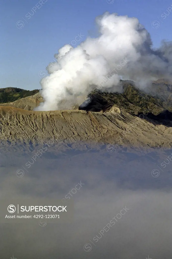 Indonesia, Java. Mt. Bromo volcano