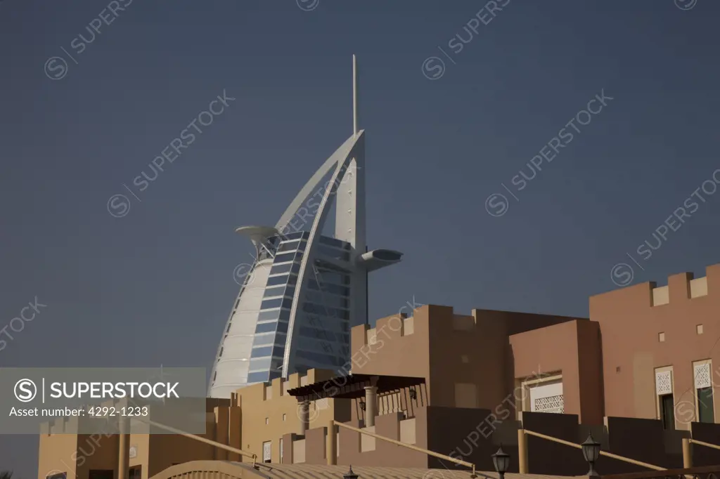 United Arab Emirates, Dubai, district Jumeirah, Jumairah, Hotel Burj Al Arabat