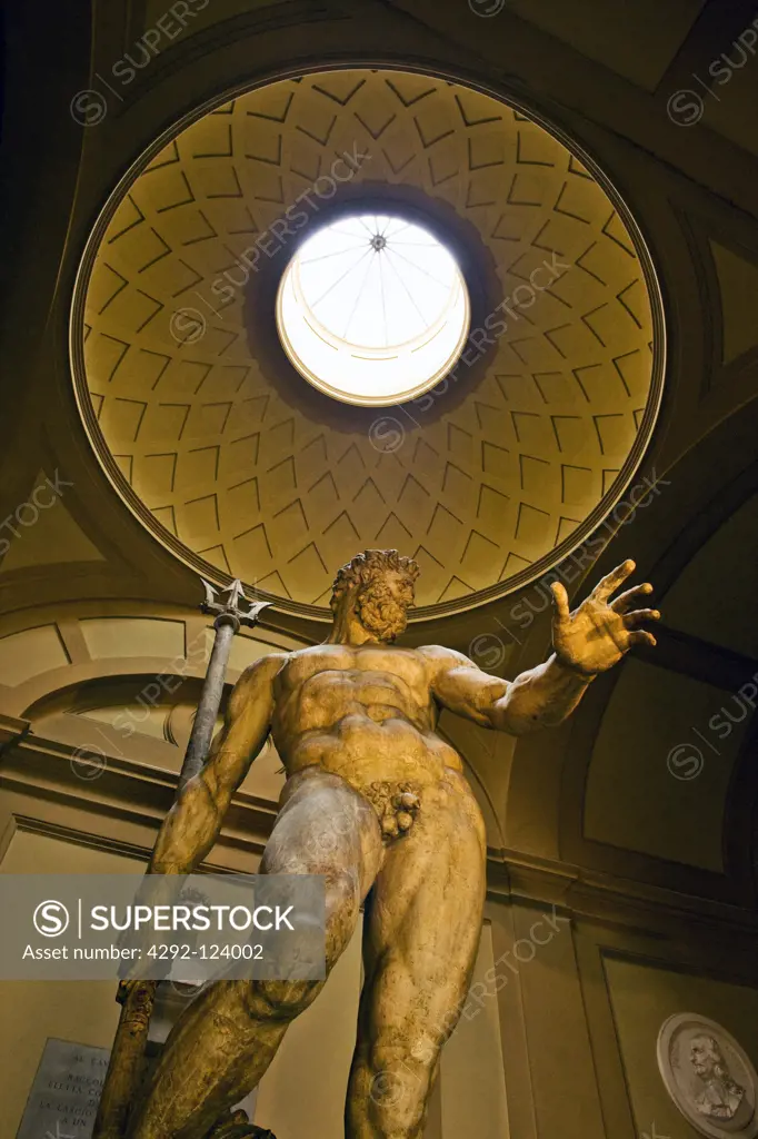 Italy, Emilia Romagna, Bologna Civic Archaeological Museum: Neptune statue
