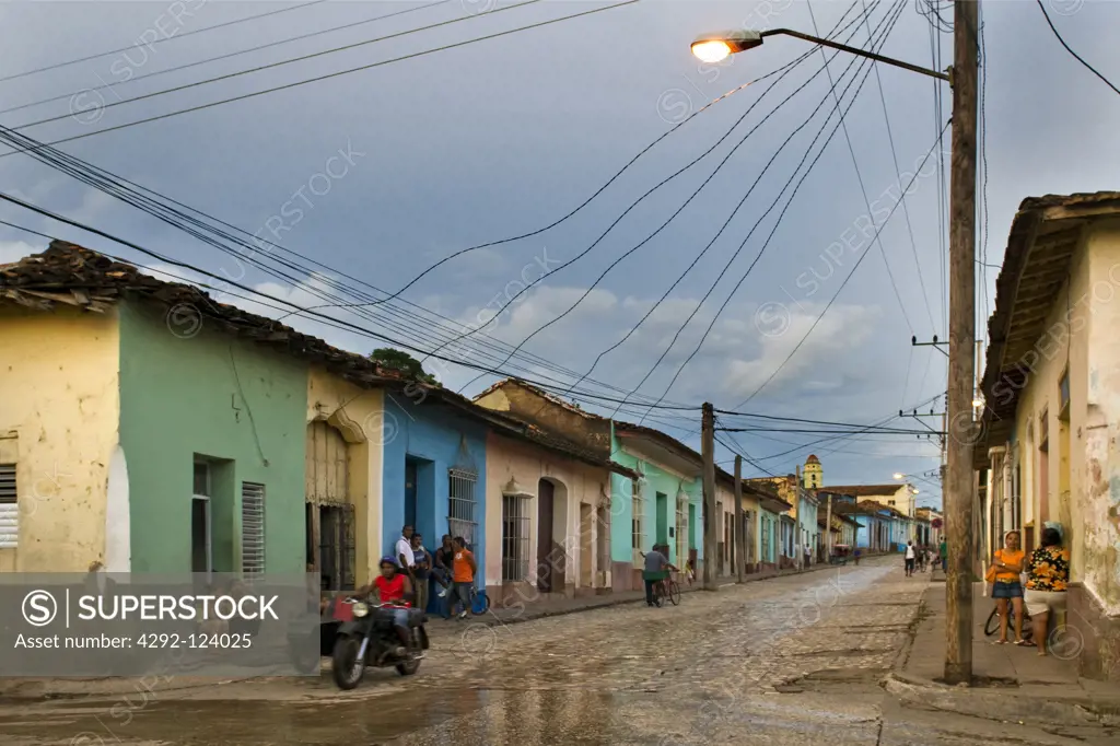 Cuba, Trinidad, urban scene