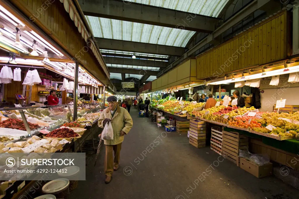 Italy, Liguria, Genova, Oriental Greengrocer market