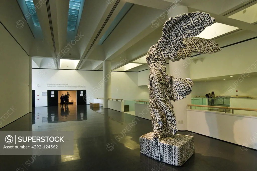 Italy, Trentino Alto Adige, Rovereto, interiors of the Modern and contemporary museum