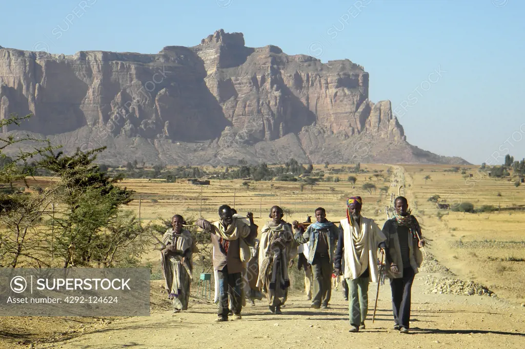 Ethiopia, Tigray Valley, day life