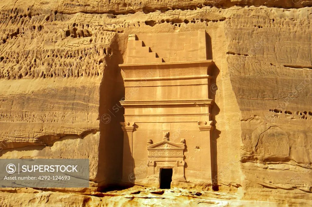 Saudi Arabia, Nabatean Tombs in Madain Saleh