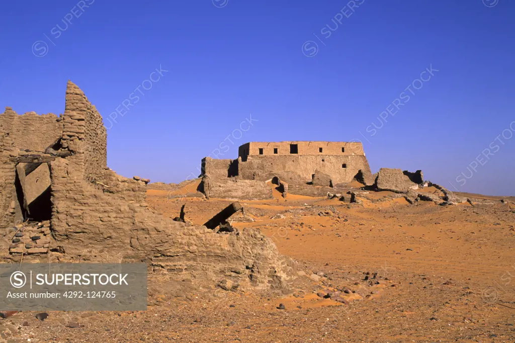 Africa, Sudan, Nubia, Dongola, the old tombs