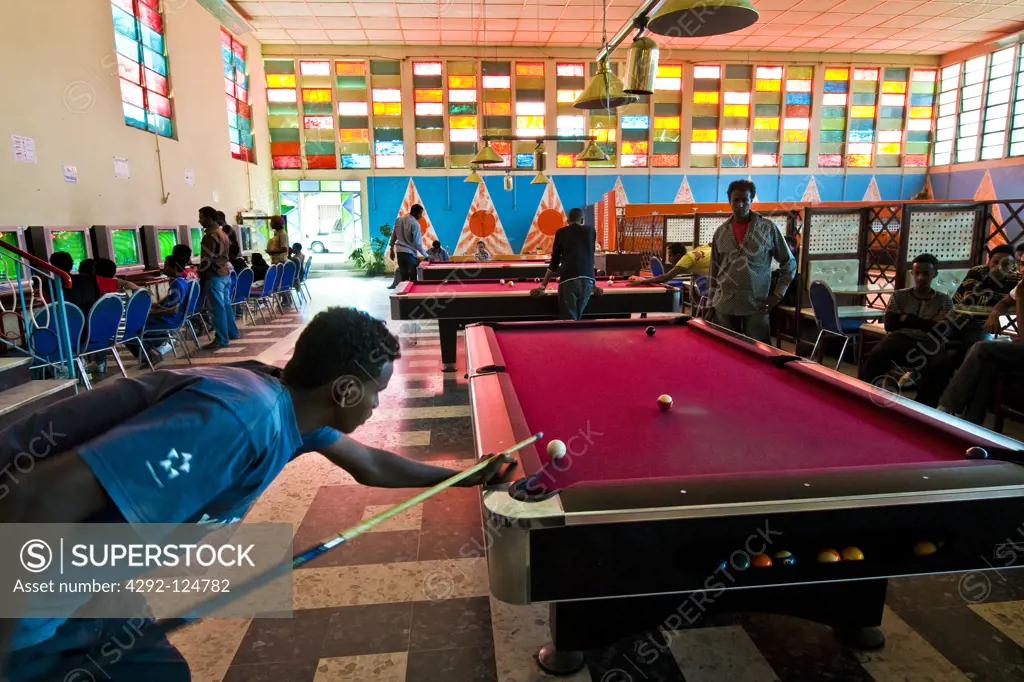 Africa, Eritrea, Asmara, the bowling club
