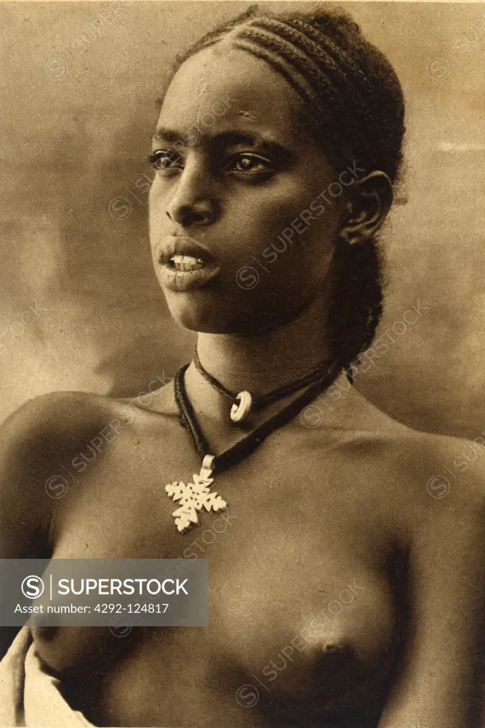 Africa, Eritrea, 1910, eritrean woman