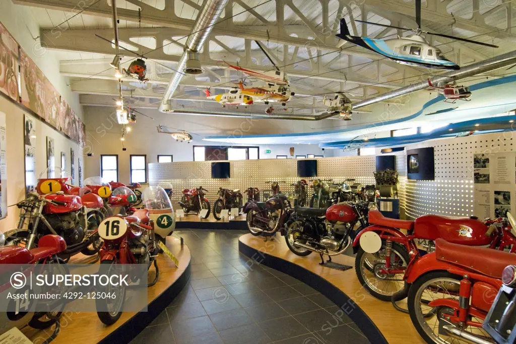 Italy, Lombardy, Cascina Costa di Samarate, Agusta museum, Motorcycle