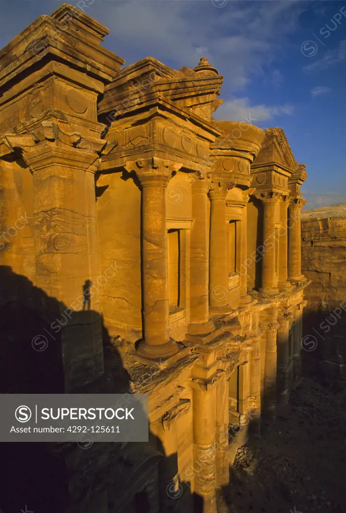 Jordan, Petra, Al-Deir, the Monastery