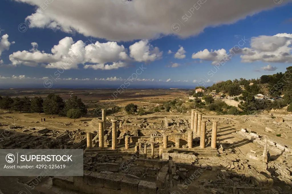 Libya, Cyrene. Temple of Apollo