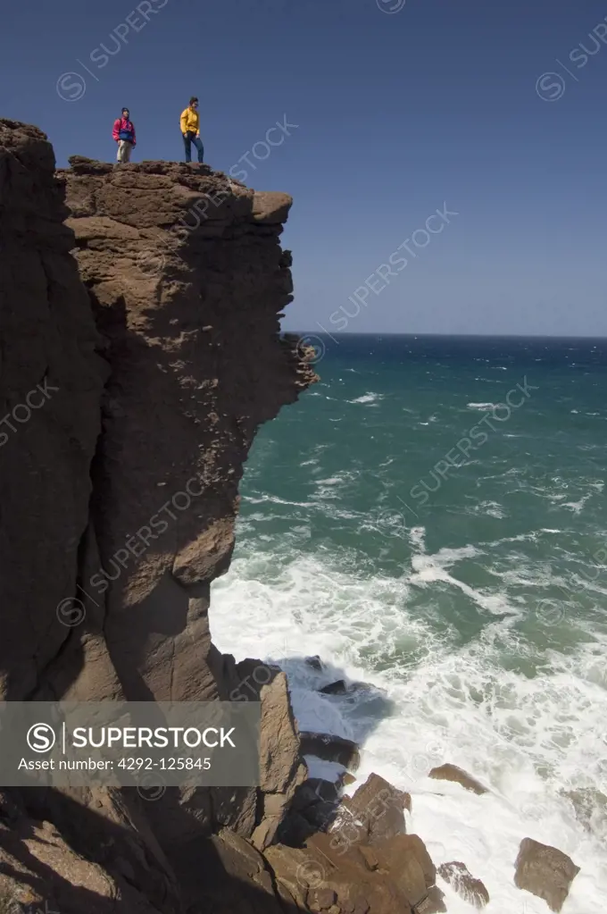 Italy, Sardinia, Iglesiente, coast between Capo Altano and Tonnara